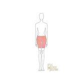 Couture Low Waisted Mid Thigh Shorts